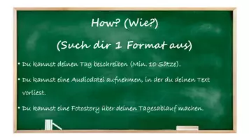 Vorschau - Präsentationen/Tafelbilder - Kreative Aufgabe My daily routine Home schooling - Seite 3