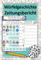 Vorschau - Arbeitsblätter - Materialpaket XXL Zeitung / Bericht schreiben - Seite 1