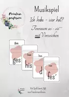 Vorschau - Spiele - Ich habe wer hat - Stammtöne + Vorzeichen - Deckblatt