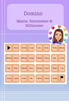 Vorschau - Spiele - Domino: Zentimeter und Millimeter - Deckblatt