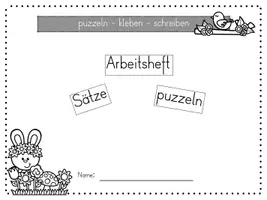 Vorschau - Arbeitsblätter - 🐝FRÜHLING I Sätze schreiben mit Lese-Mal-Auftrag - Seite 2