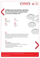 Vorschau - Stundenentwürfe - CFT Calliope Mini Anleitung Raumschiff - Deckblatt