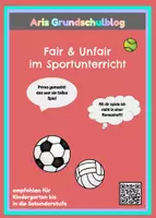 Vorschau - Arbeitsblätter - Fair vs Unfair im Sportunterricht der Grundschule - Seite 1