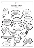 Vorschau - Arbeitsblätter - Fair vs Unfair im Sportunterricht der Grundschule - Deckblatt
