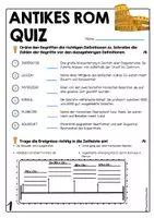 Vorschau - Arbeitsblätter - Antikes Rom Test | Quiz | Arbeitsblätter | Homeschooling - Seite 2