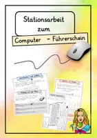 Vorschau - Unterrichtsreihen - Computer Führerschein (eine Stationsarbeit) - Deckblatt