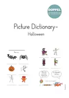 Vorschau - Arbeitsblätter - "Halloween": Picture Dictionary & Bild-und Wortkarten - Seite 1
