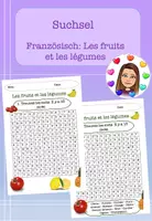 Vorschau - Arbeitsblätter - Suchsel Französisch: Les Fruits et les légumes - Deckblatt
