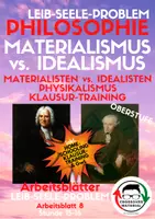 Vorschau - Arbeitsblätter - Materialismus, Idealismus & Physikalismus (LSP AB 8) - Deckblatt