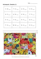 Vorschau - Arbeitsblätter - Rechenpuzzle 1x1 (Einmaleins) #Silvesterknaller23 - Seite 3