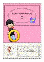 Vorschau - Arbeitsblätter - Buchstabenerarbeitung/Buchstabentraining Buchstabe O - Deckblatt