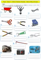 Vorschau - Arbeitsblätter - Physik/Sachkunde: Hebel im Alltag: Werkzeuge (AB + Lösungen) - Seite 1