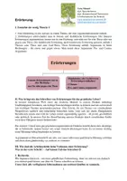 Vorschau - Arbeitsblätter - Erörterung Erklärung, Beispiele und Übungsvorschläge - Deckblatt