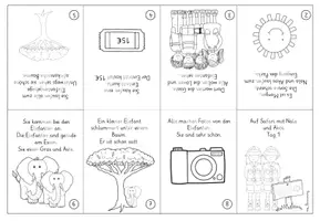 Vorschau - Arbeitsblätter - Bundle:Leseheftchen/ Minibooks zum Lesen (1./2. Klasse) - Seite 3