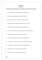 Vorschau - Arbeitsblätter - Indirekte Rede im Konjunktiv I (mit Lösung) - Deckblatt