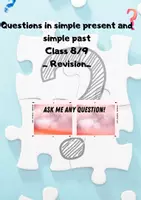 Vorschau - Arbeitsblätter - Questions in simple present and past - Revision - Seite 1