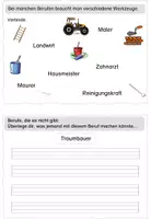 Vorschau - Arbeitsblätter - Arbeitsheft Berufe - Seite 3