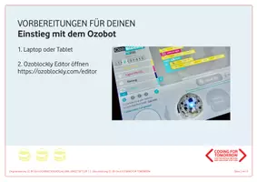Vorschau - Stationenlernen - CFT Ozobot Lernkarten Coden 2 - Seite 1