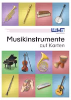Vorschau - Mal- und Bastelvorlagen - 60 Musikinstrumente auf Karten (zum ausdrucken DIN A4) - Deckblatt