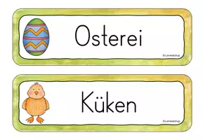Vorschau - Arbeitsblätter - Laufdiktat/ Schleichdiktat Ostern Klasse 1 - Seite 3