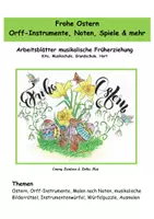 Vorschau - Arbeitsblätter - Ostern mit Orff-Instrumenten, Spielen und Rätseln - Deckblatt