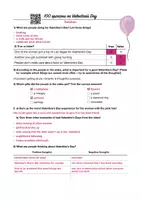Vorschau - Arbeitsblätter - Viewing / Listening Comprehension: Best & Worst Valentine's Day - Seite 3