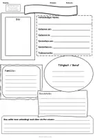 Vorschau - Arbeitsblätter - Steckbrief - blanko - historische Persönlichkeiten (pdf/pptx) - Seite 1