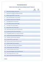 Vorschau - Arbeitsblätter - Wechselpräpositionen ankreuzen (mit Lösung) - Deckblatt