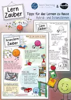 Vorschau - Merkblätter - Distanzlernzauber - Lerntipps Distanzlernen / Homeschooling - Deckblatt