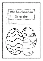 Vorschau - Arbeitsblätter - Ostereier beschreiben: Tippheft - Seite 2