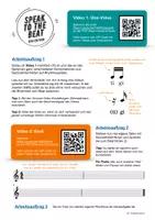 Vorschau - Arbeitsblätter - Speak to the beat - Solmisation - Einführung Sechzehntel - Deckblatt
