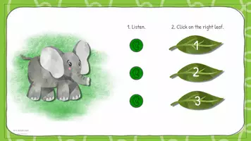 Vorschau - Interaktives Material - interaktive PDF - Wild Animals (Listen and click) - Seite 2