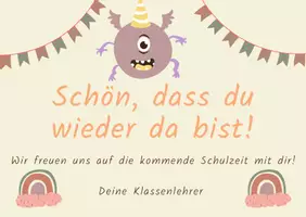 Vorschau - Poster - Schulöffnung: Grußarten für ein herzliches Willkommen - Seite 1