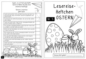 Vorschau - Arbeitsblätter - Lesereise-Heftchen Nr. 5 Ostern - Seite 3