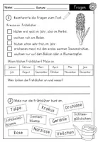 Vorschau - Arbeitsblätter - Sachtext: Frühblüher mit Fragen zum Text - auch als Lesekonferenz geeignet - Seite 3