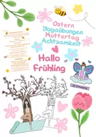 Vorschau - Mal- und Bastelvorlagen - Hallo Frühling Bundle - Deckblatt