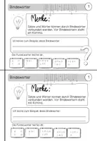 Vorschau - Arbeitsblätter - Bindewörter - Üben und Wiederholen - Seite 2