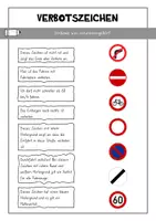 Vorschau - Arbeitsblätter - Arbeitsheft zu den Verkehrszeichen (Verkehrserziehung) - Seite 3