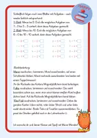 Vorschau - Arbeitsblätter - Manni Monster mampft - Einführung in die Subtraktion - Seite 3