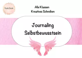 Vorschau - Arbeitsblätter - Journaling - Selbstbewusstsein - Seite 1
