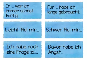 Vorschau - Anderer Materialtyp - 18 Reflexionskarten für den Unterricht - 2 Farben - nach Homeschooling - Seite 2
