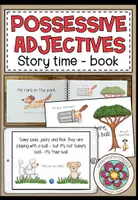 Vorschau - Präsentationen/Tafelbilder - POSSESSIVE ADJECTIVES - Story Time: Doggie Days (analoges und digitales Buch) - Deckblatt