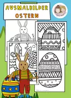 Vorschau - Mal- und Bastelvorlagen - Ostern Ausmalbilder, Ausmalbilder zu Ostern, Ostern Pop Art - Deckblatt