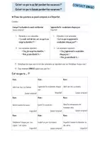 Vorschau - Aufgabenkarten - Contact Bingo - imparfait vs. passé composé - Seite 2