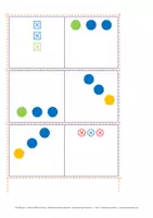 Vorschau - Arbeitsblätter - Visuelle Wahrnehmung - Dominos - Seite 3