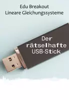 Vorschau - Interaktives Material - Edu Breakout / Escape Game Lineare Gleichungssysteme LGS - Deckblatt