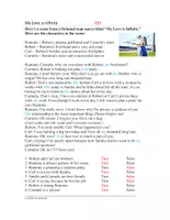 Vorschau - Text - Fun English Reading: Scene from a Soap Opera with Possessive Pronouns - Seite 1