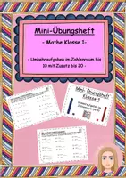 Vorschau - Arbeitsblätter - Wachsendes Materialpaket Mathe Klasse 1 - Seite 1