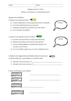 Vorschau - Unterrichtsreihen - Tschick - Grammatik-Übung Satzglieder - Deckblatt