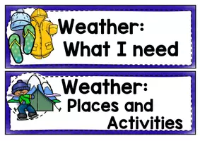 Vorschau - Poster - Weather report - Reihentransparenz für die Grundschule - Seite 3